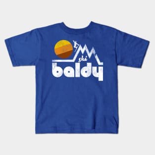 Retro Ski Mt Baldy Kids T-Shirt